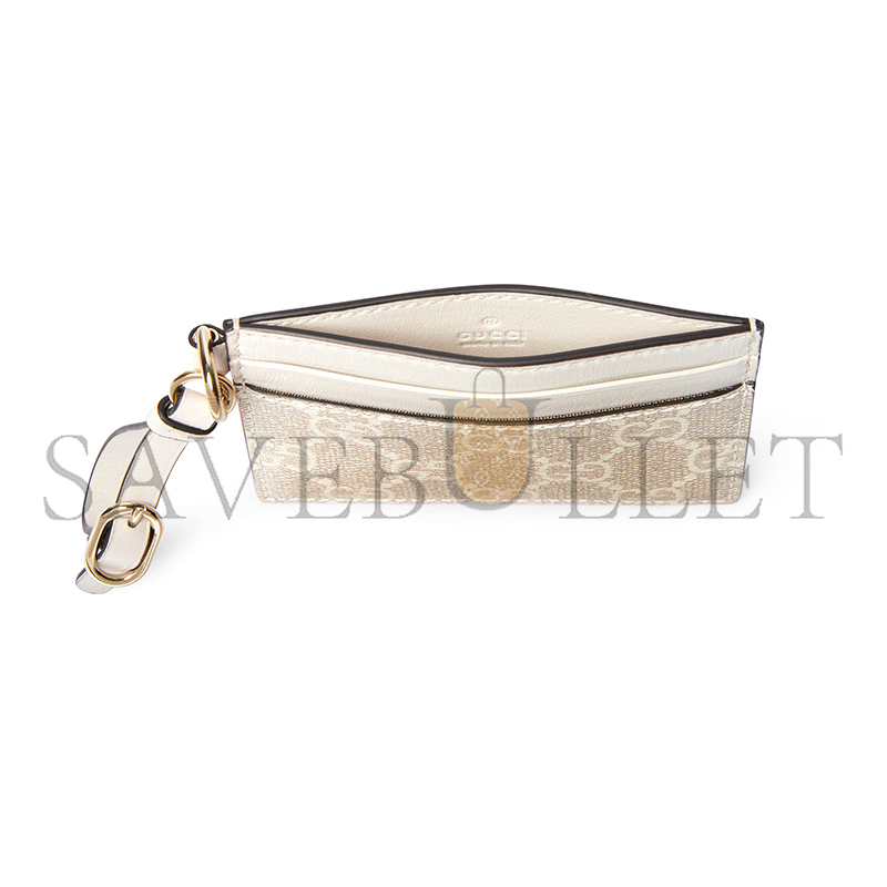 Gvc*1 gg emblem card case with strap 819121 (10*7cm)
